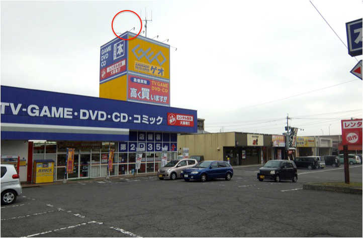 降車後の道のり1